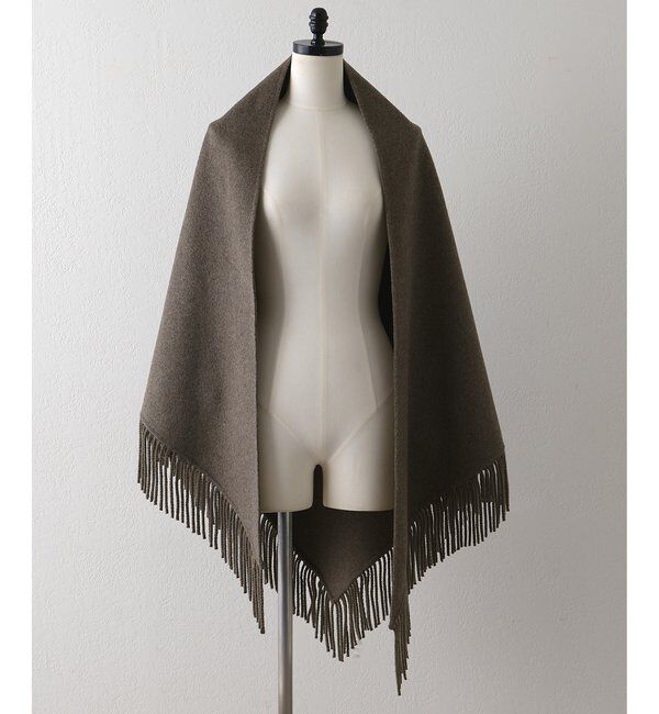  「【Christian AKS】Wool Fringe Stole」|マフラー|