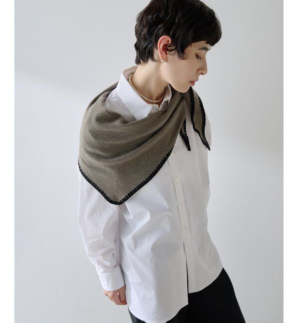  「【Christian AKS】Wool Stitch Stole」|マフラー|