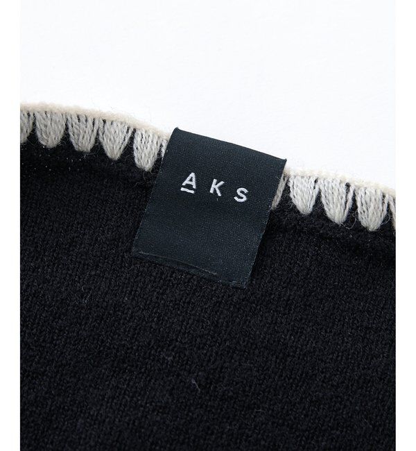  「【Christian AKS】Wool Stitch Stole」|マフラー|