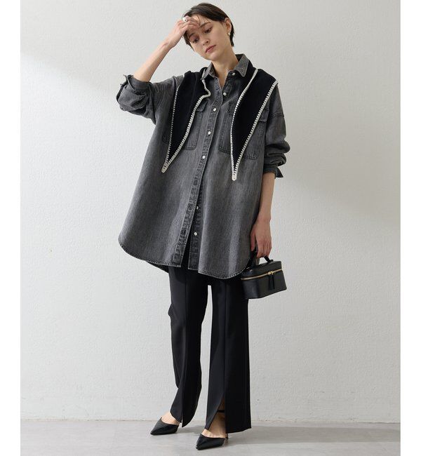  「【Christian AKS】Wool Stitch Stole」|マフラー|