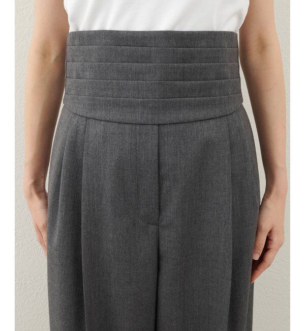  「カマーベルトタックパンツ」|チノ|