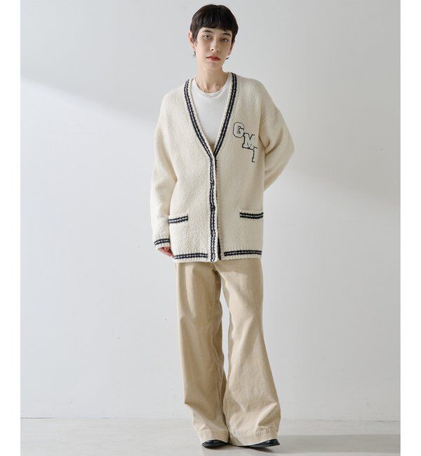 GEMINI「【GEMINI】ワッペンツキニットカーディガン」|ニット・セーター|