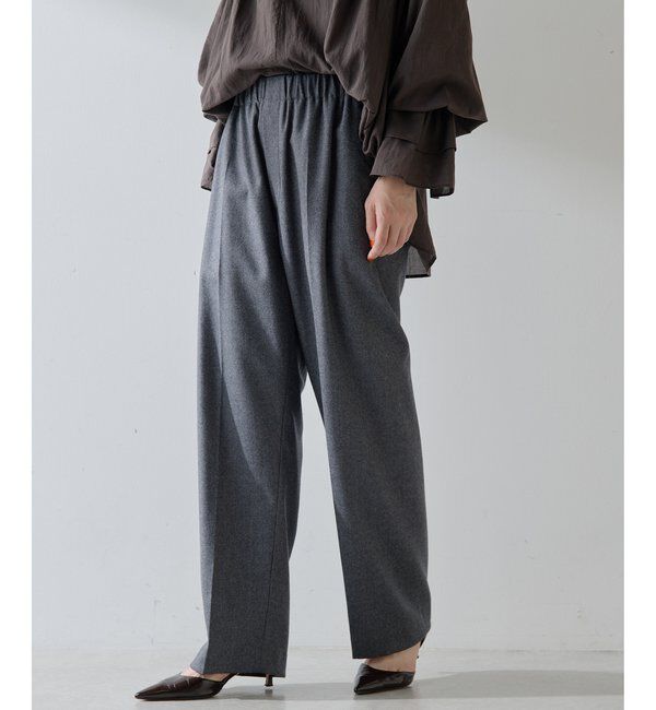  「サキソニーウールパンツ」|チノ|