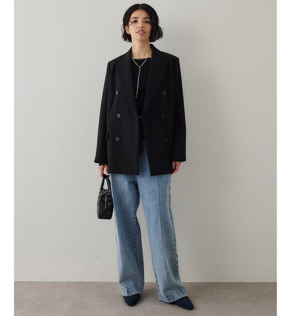  「ダブルテーラードジャケット」|テーラードジャケット|