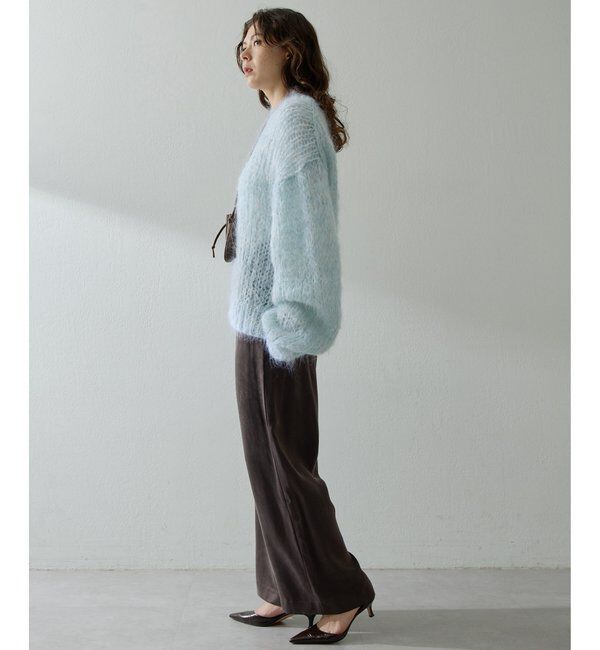  「ハンドクルーニットプルオーバー」|ニット・セーター|