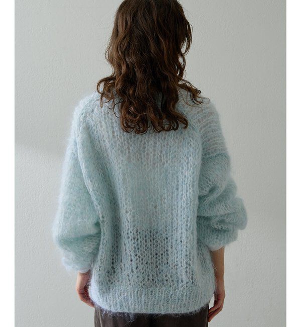  「ハンドクルーニットプルオーバー」|ニット・セーター|
