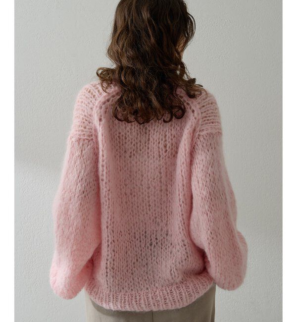  「ハンドクルーニットプルオーバー」|ニット・セーター|