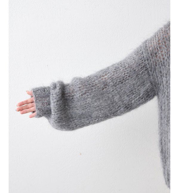  「ハンドクルーニットプルオーバー」|ニット・セーター|