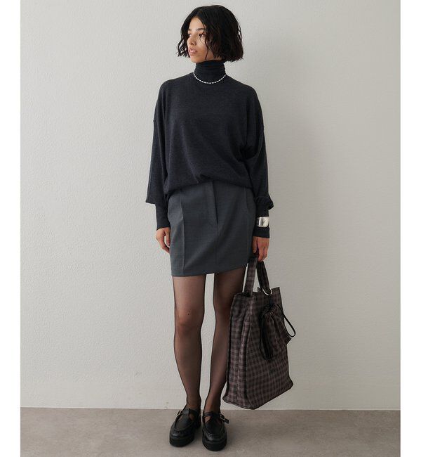  「タックミニスカート」|スカート|