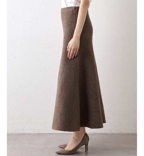  「ニットフレアスカート」|スカート|