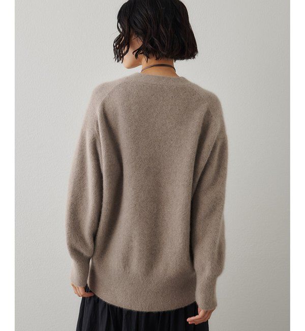  「フォックスウールロングカーディガン」|ニット・セーター|