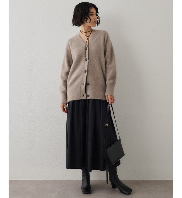  「フォックスウールロングカーディガン」|ニット・セーター|