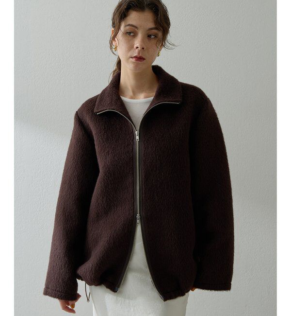  「アルパカシャギーブルゾン」|ブルゾン・スタジャン|