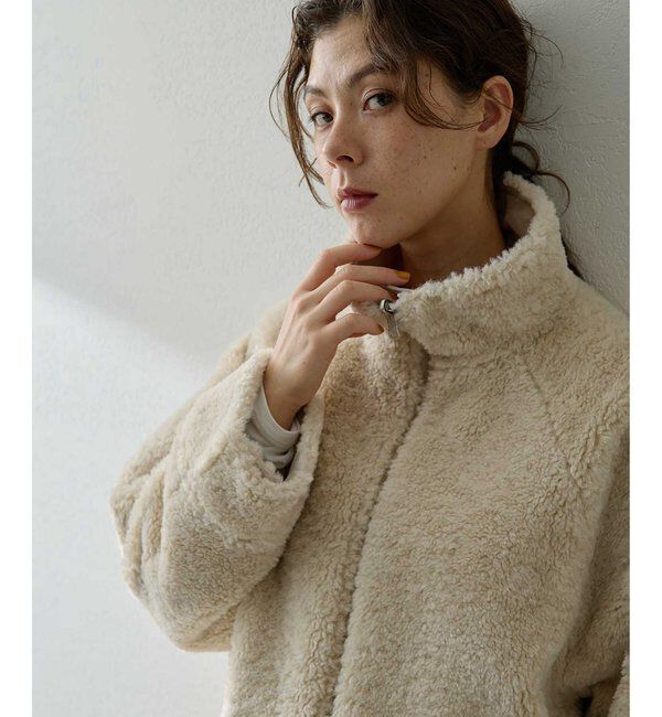  「リバーシブルボアコート」|その他|