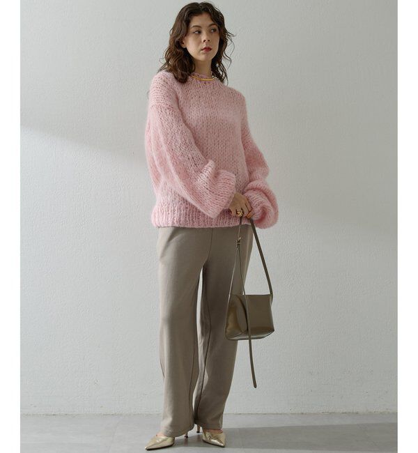  「裏毛ワイドパンツ」|チノ|