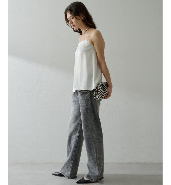  「サテンキャミソール」|シャツ・ブラウス|