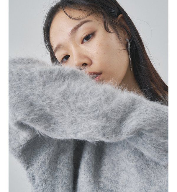  「スーリーアルパカクルーネックプルオーバー」|ニット・セーター|