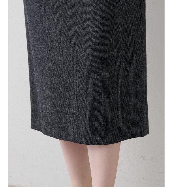  「ウールベルト付スカート」|スカート|