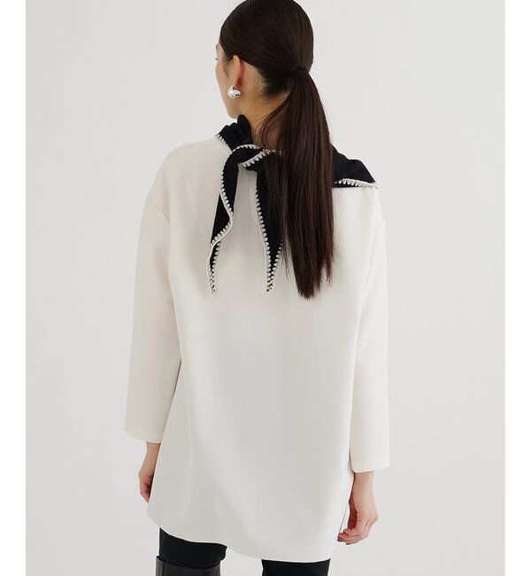  「刺繍ジョーゼットプルオーバー」|シャツ・ブラウス|