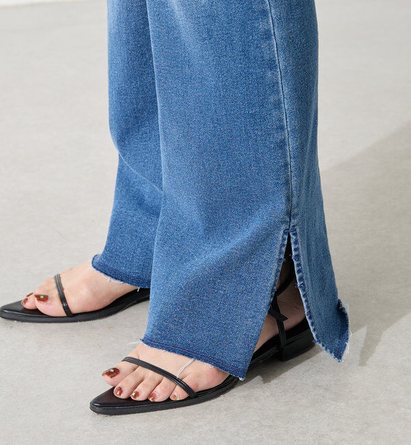  「Q.anos セルフカットデニム」|デニム|