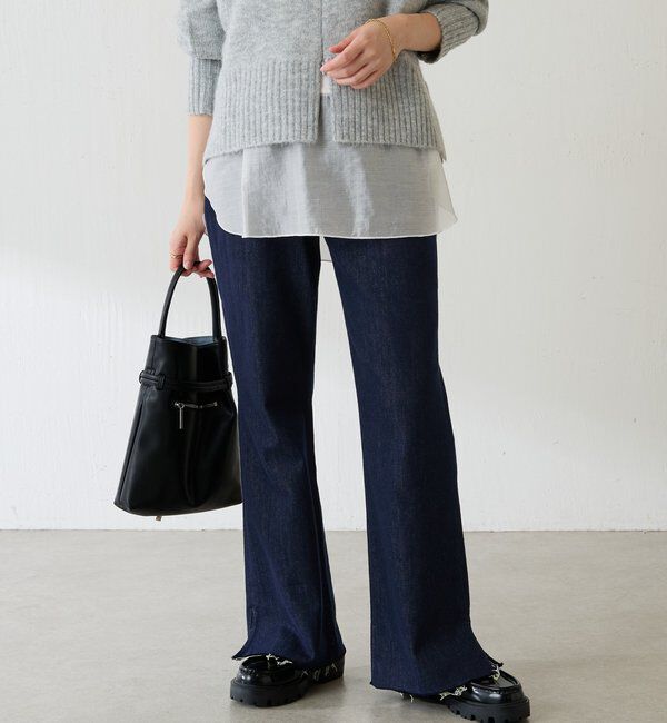  「Q.anos セルフカットデニム」|デニム|