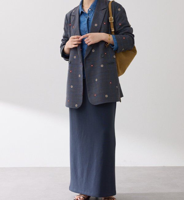  「ウールライクダブルジャケット」|デニムジャケット|