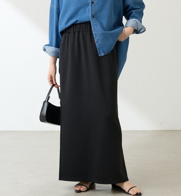  「ツヤカットタイトスカート」|スカート|