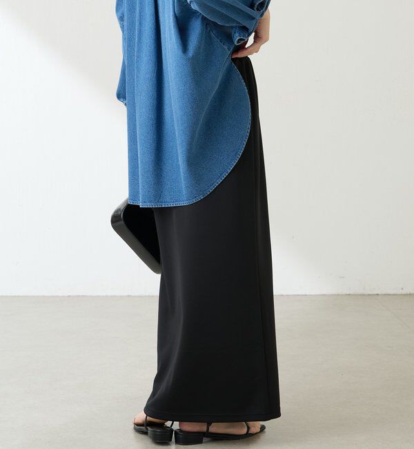  「ツヤカットタイトスカート」|スカート|