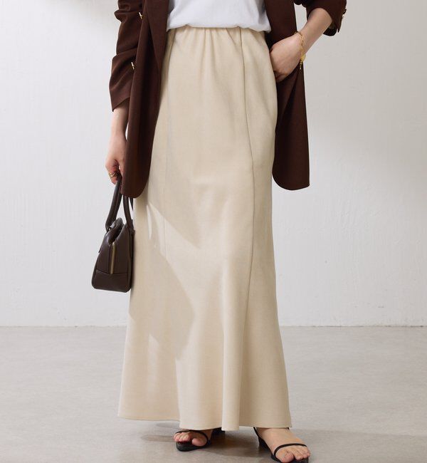  「スエードタッチマーメイドスカート」|スカート|