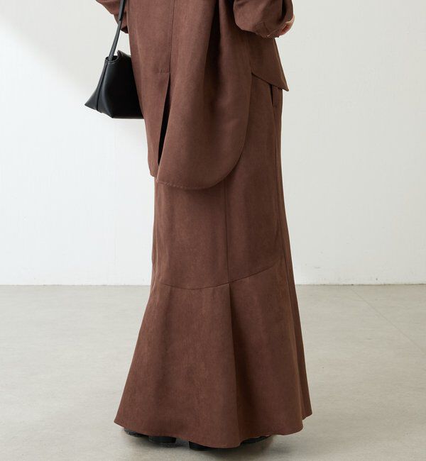  「スエードタッチマーメイドスカート」|スカート|