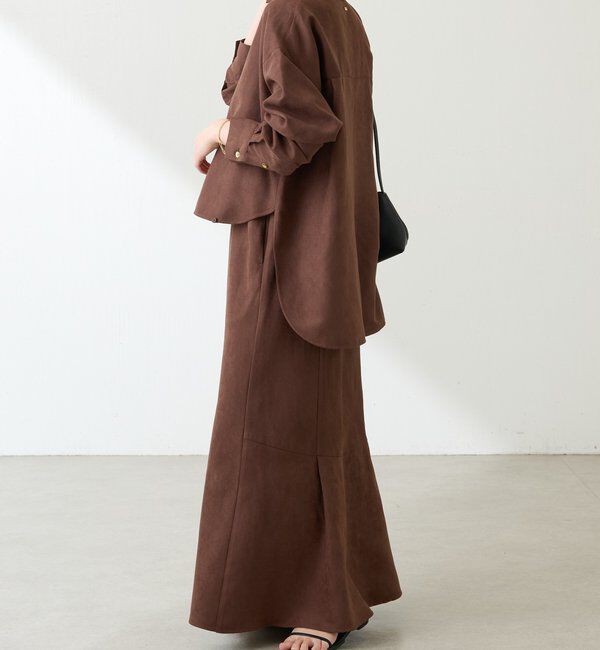  「スエードタッチマーメイドスカート」|スカート|