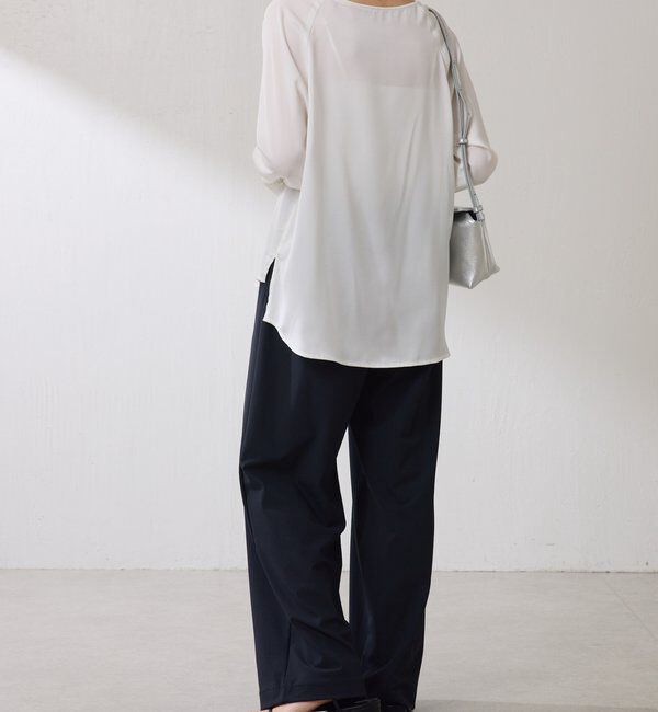  「ロゴベルトトリコットパンツ」|チノ|