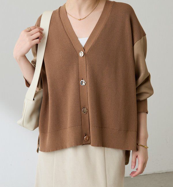  「コンビニットカーディガン」|ニット・セーター|