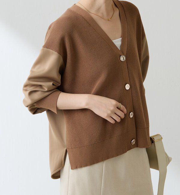  「コンビニットカーディガン」|ニット・セーター|
