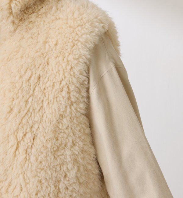  「ミックスファーベスト」|ベスト・ジレ|