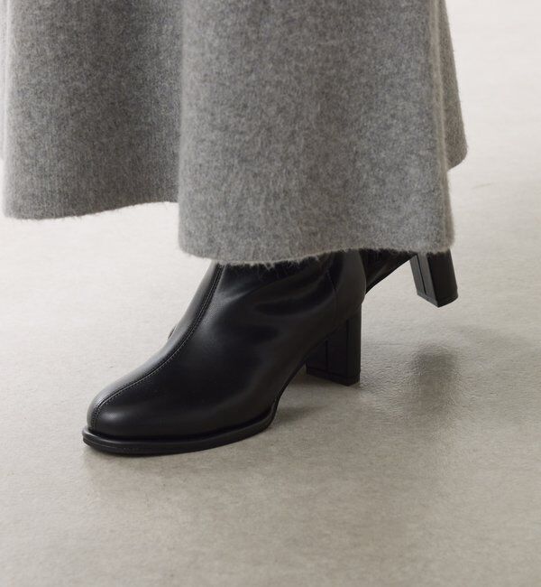  「【PAPILLONNER/パピヨネ】ラウンドトゥショートブーツ」|ショートブーツ|