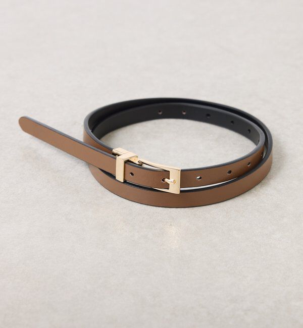  「スリムリバーシブルベルト」|ベルト|