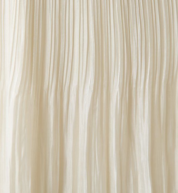  「フィラメントサテンプリーツスカート」|スカート|