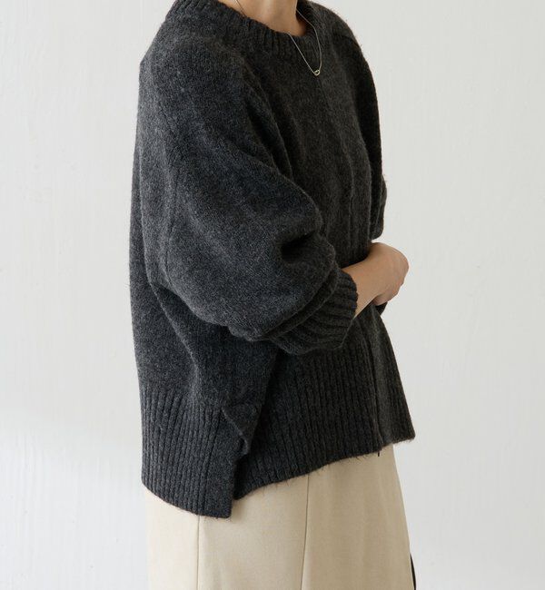  「ヤクライクショートニット」|ニット・セーター|