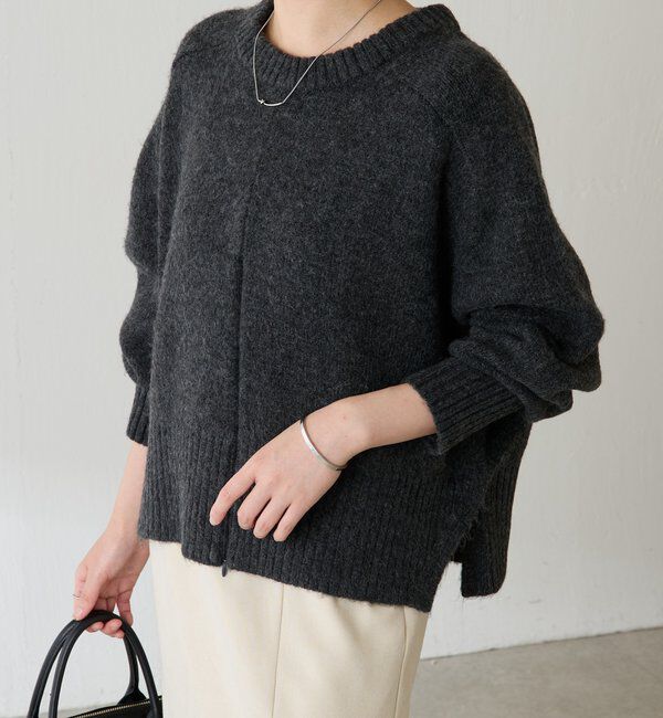  「ヤクライクショートニット」|ニット・セーター|