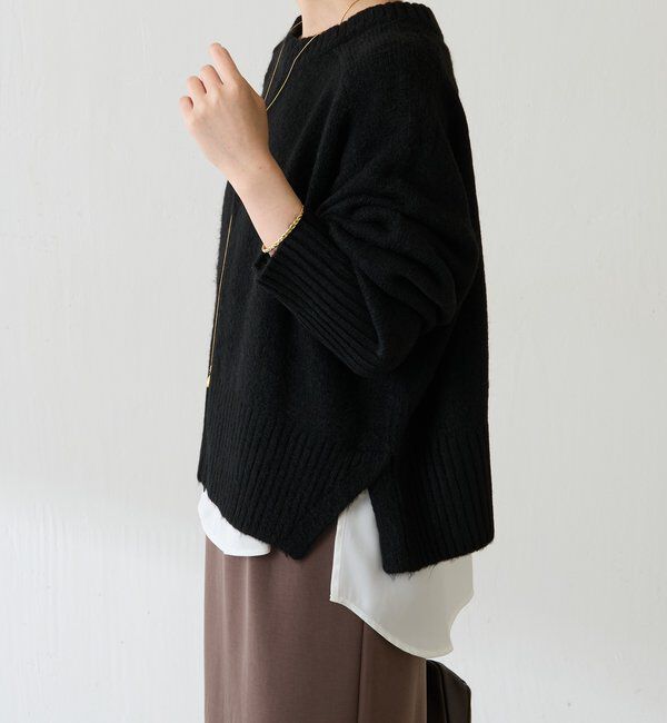  「ヤクライクショートニット」|ニット・セーター|