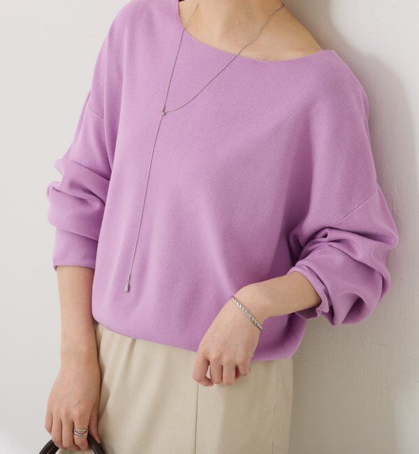  「ドルマン2WAYニット」|ニット・セーター|