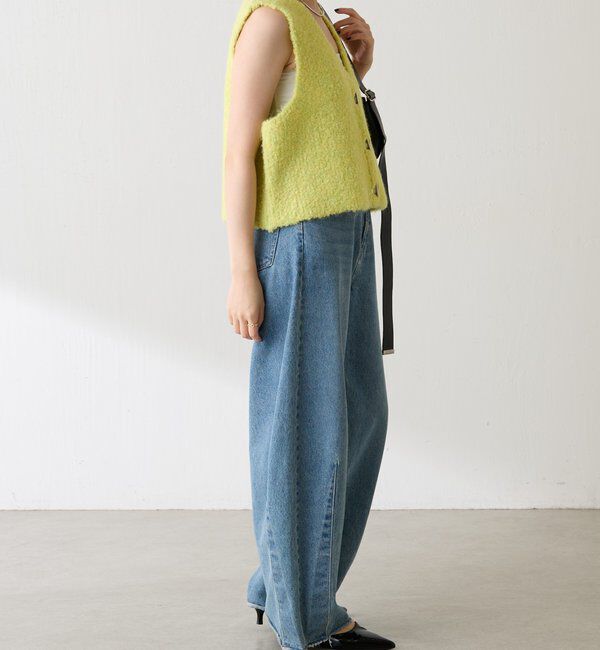  「ブークレーメタルトグルベスト」|ニット・セーター|