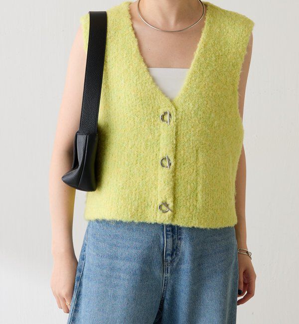 「ブークレーメタルトグルベスト」|ニット・セーター|