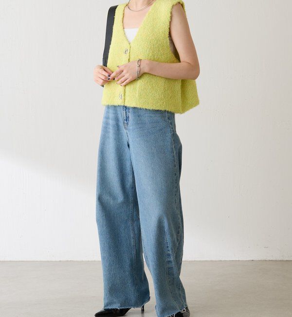  「ブークレーメタルトグルベスト」|ニット・セーター|