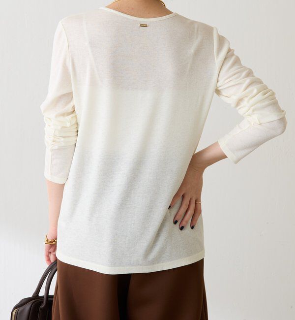  「コンパクトVネックカーディガン」|Tシャツ・カットソー|