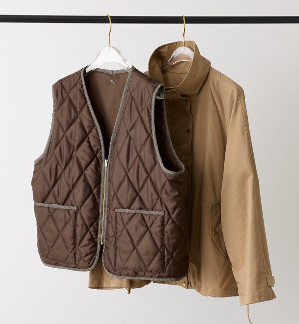  「ライナー付きスタンドネックブルゾン」|キュロット|