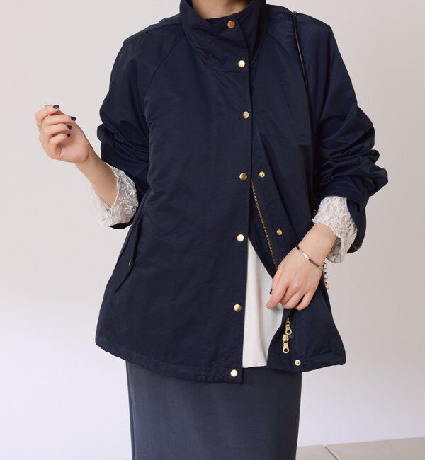  「ライナー付きスタンドネックブルゾン」|キュロット|