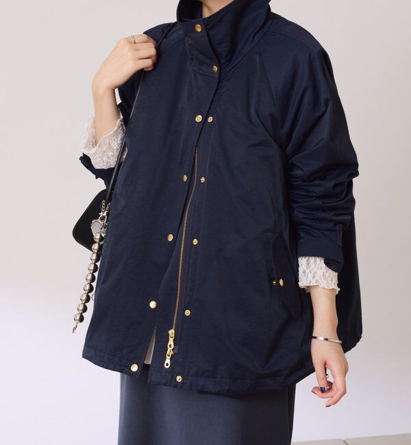  「ライナー付きスタンドネックブルゾン」|キュロット|