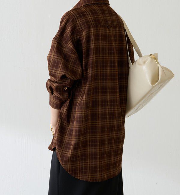  「メタルボタンチェックシャツ」|シャツ・ブラウス|